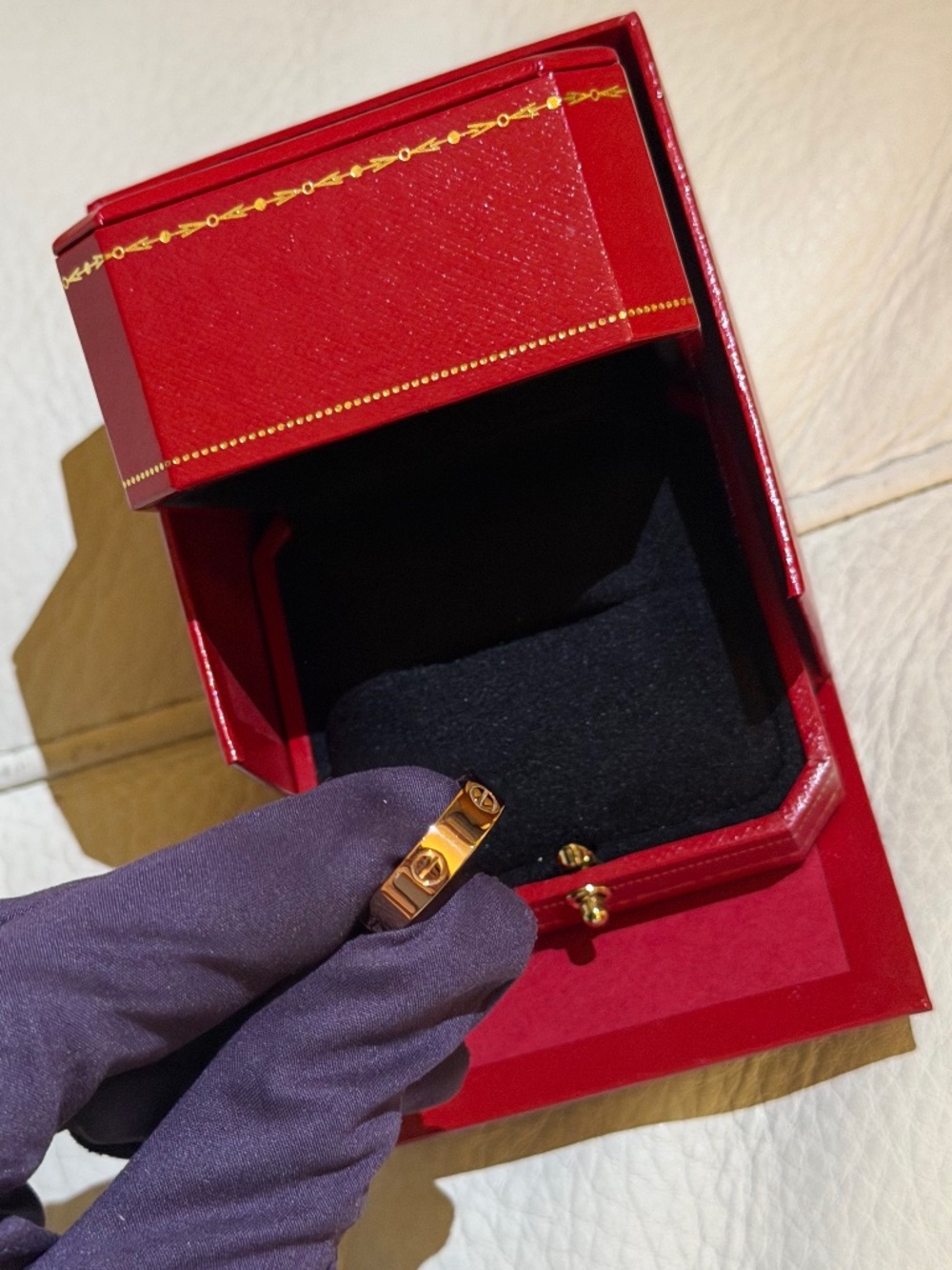 100% Authentic Cartier LOVE RING, CLASSIC MODEL